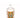 V Canto White Ceramic Candle With Decoration, 1 Wick – Arkano della Fortuna