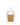 V Canto White Ceramic Candle With Decoration, 1 Wick – Arkano della Fortuna