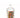 V Canto White Ceramic Candle With Decoration, 1 Wick – Arkano della Temperanza